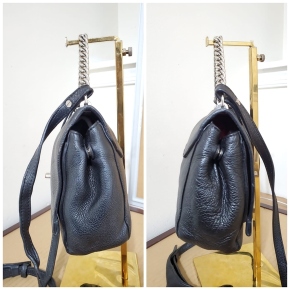 LOUIS VUITTON Lockme BB Black Pebbled Leather Bag - Picture 7 of 12